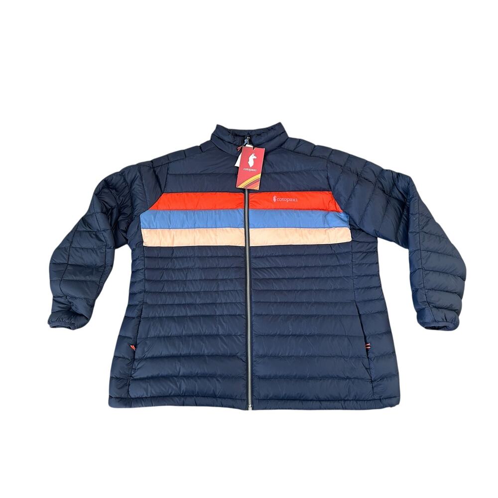 NEW Cotopaxi Fuego Down Jacket Womens XXL 2XL Blue Full Zip Puffer Jacket NWT